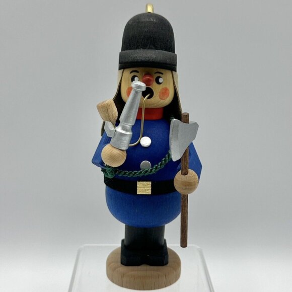 Kaden and Straco NIB VINTAGE GmbH German Wood Fireman Incense Smoker, 5.5"H - Picture 1 of 6